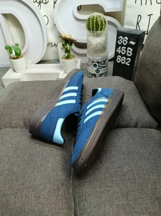 Adidas Spezial Chaussures Lifestyle en Daim Bleu 6
