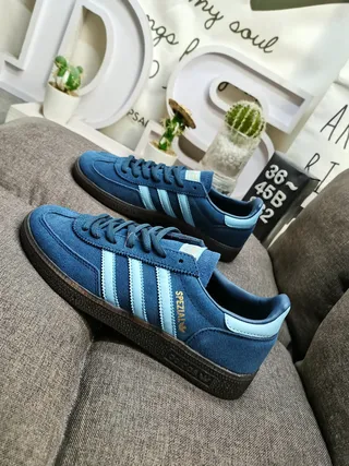 Adidas Spezial Chaussures Lifestyle en Daim Bleu 7
