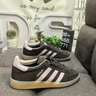 Adidas Spezial 深棕麂皮生活方式运动鞋