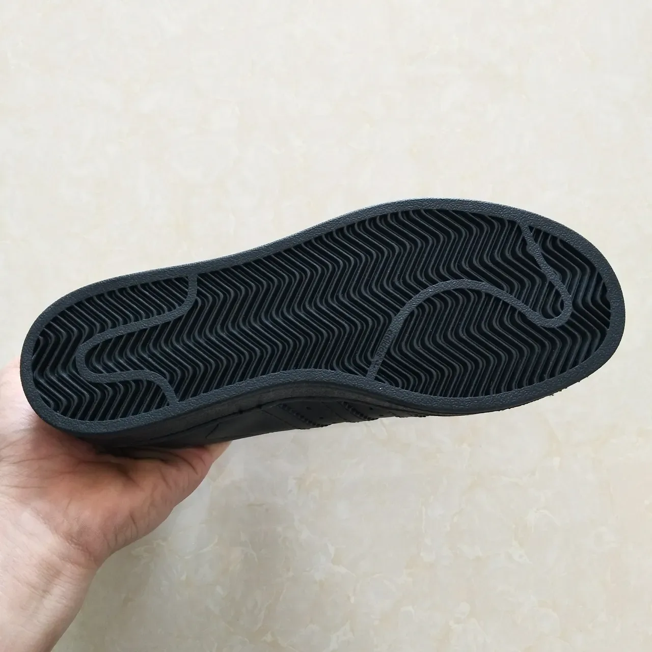 Adidas Superstar Tênis Lifestyle de Couro Todo Preto 18