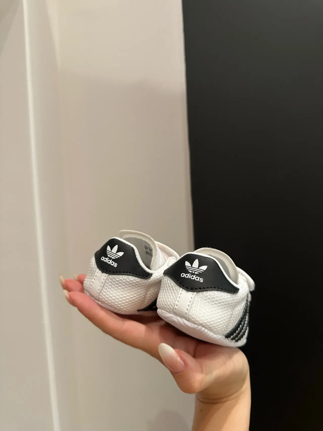 Adidas Superstar Crib Tênis Lifestyle de Listras Pretas 14