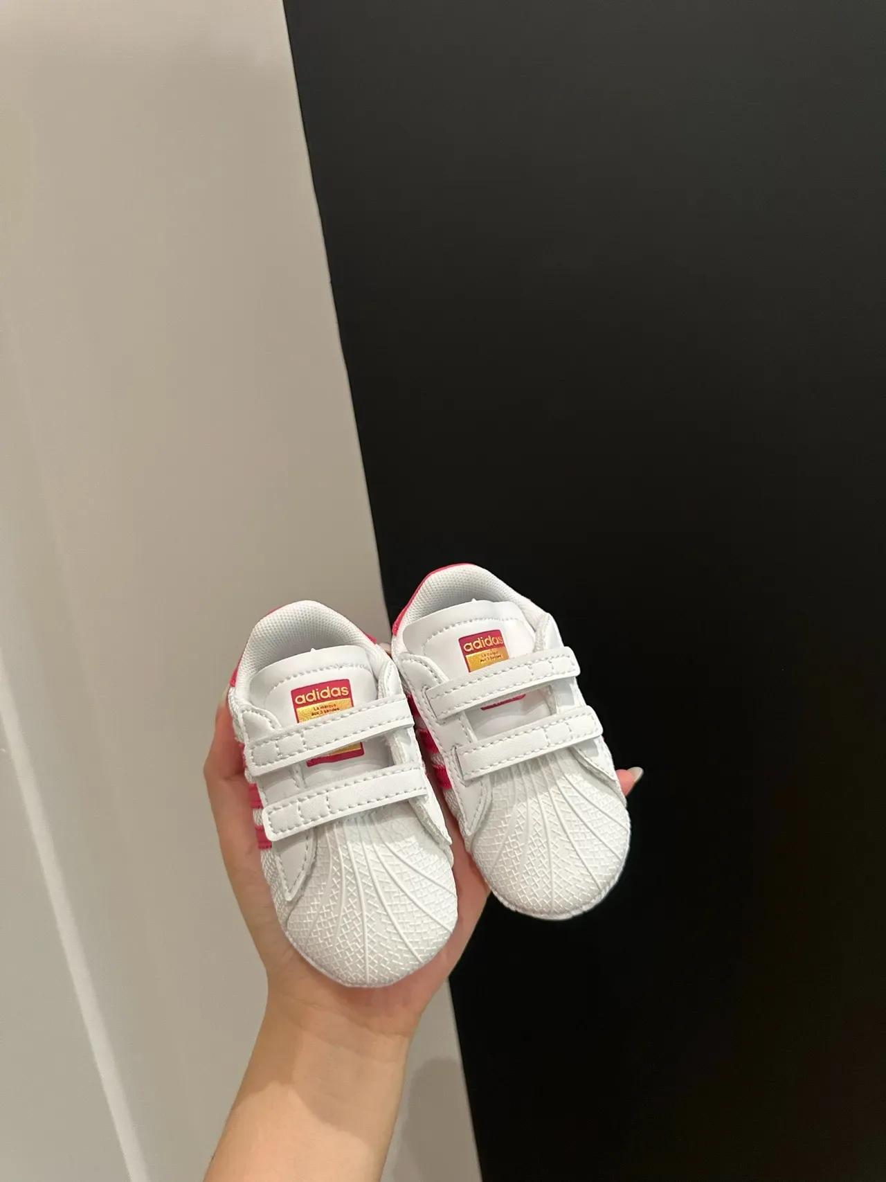 Adidas Superstar Crib Tênis Lifestyle de Listras Pretas 16