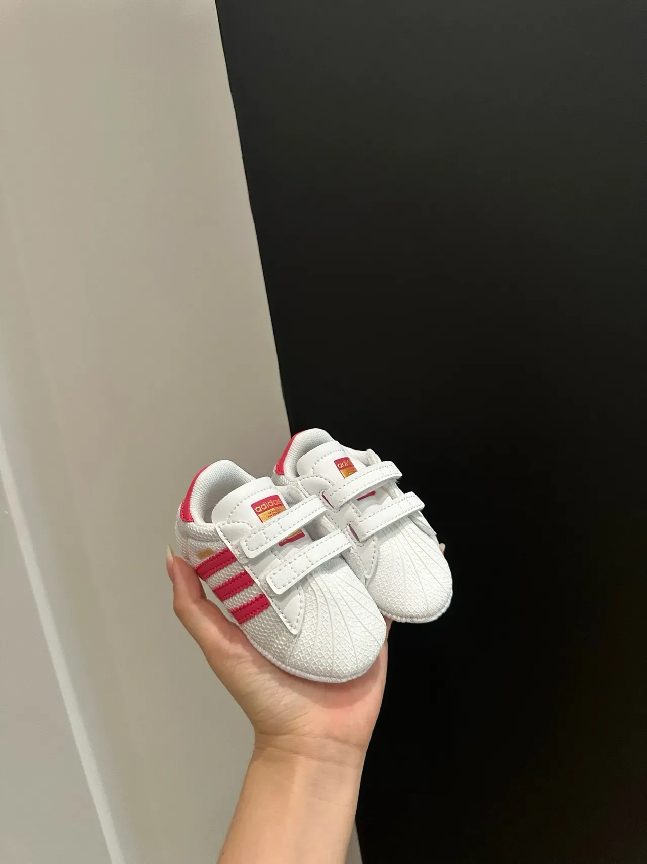 Adidas Superstar Crib Tênis Lifestyle de Listras Pretas 18