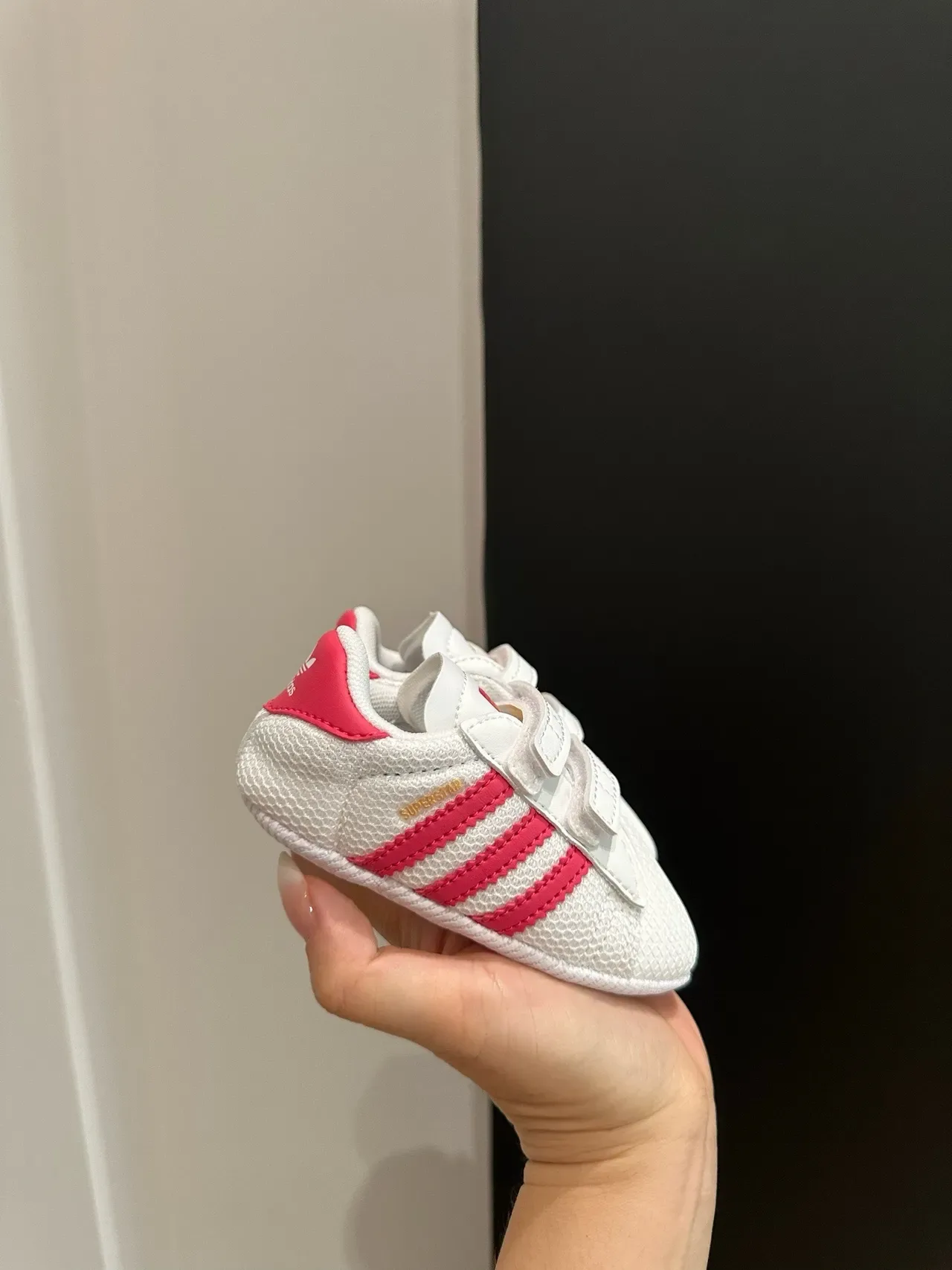 Adidas Superstar Crib Tênis Lifestyle de Listras Pretas 19