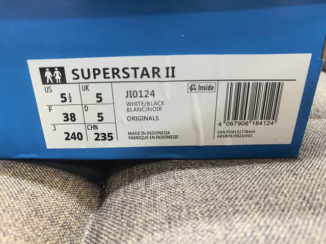 Adidas Superstar White and Black Lifestyle Sneakers 12