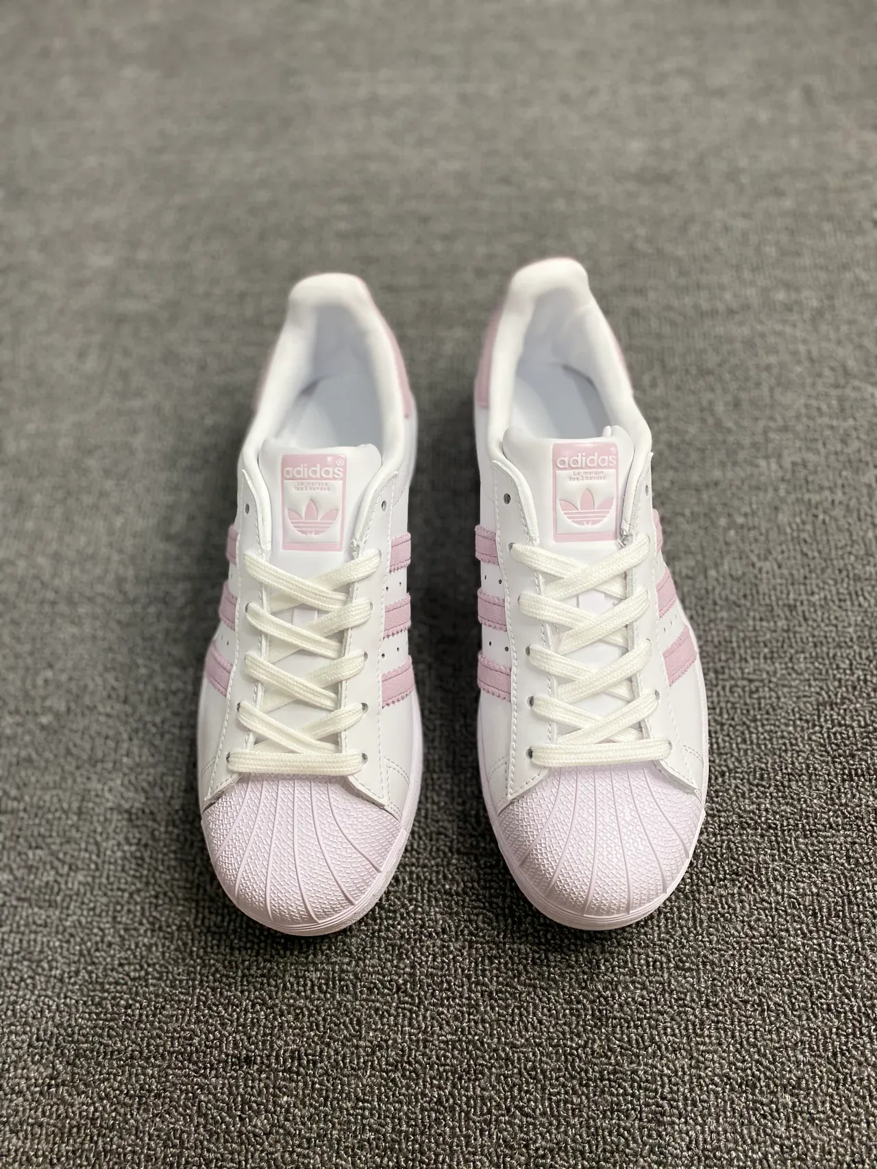 Adidas Superstar White y Dusty Pink Zapatillas Lifestyle 5