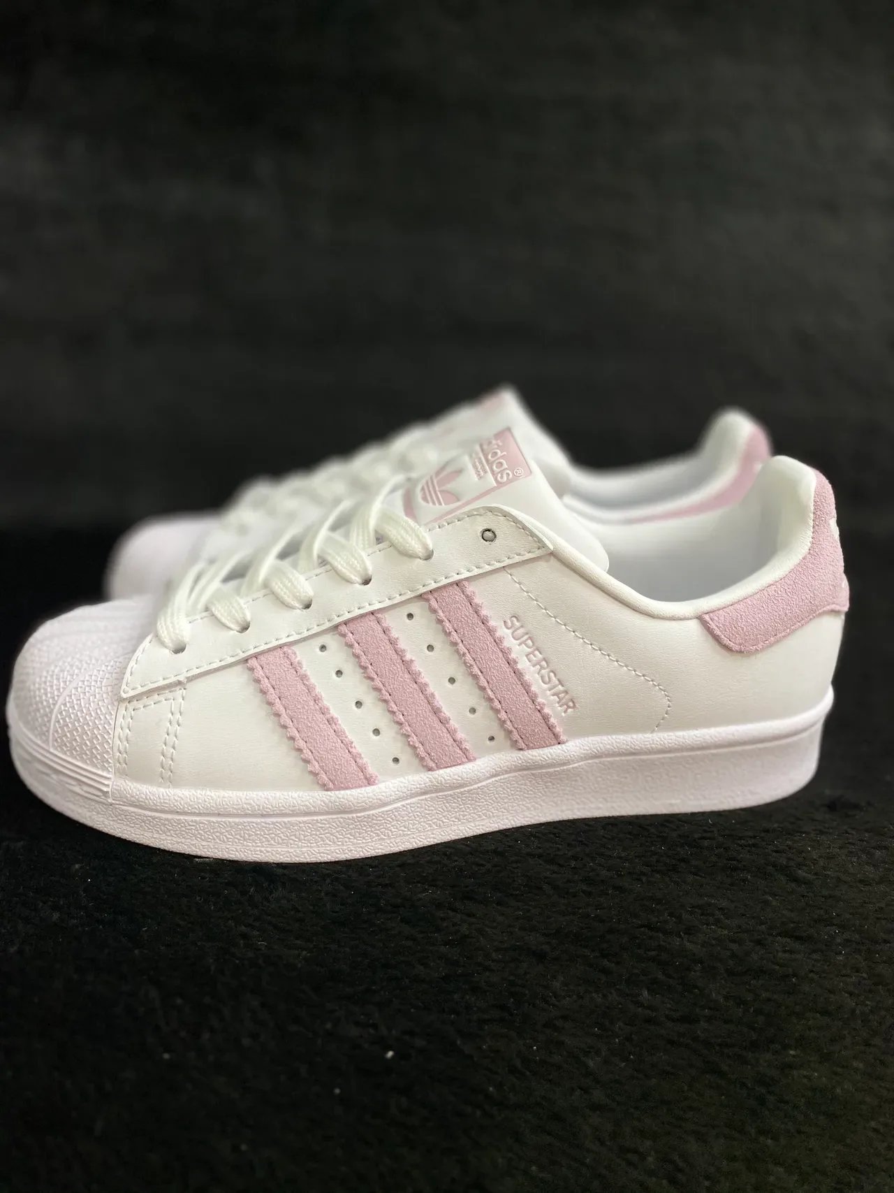 Adidas Superstar White y Dusty Pink Zapatillas Lifestyle 10