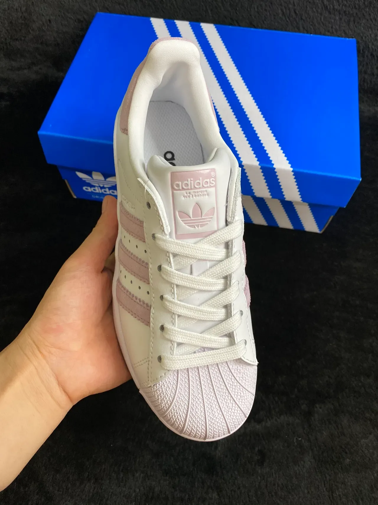 Adidas Superstar White y Dusty Pink Zapatillas Lifestyle 17