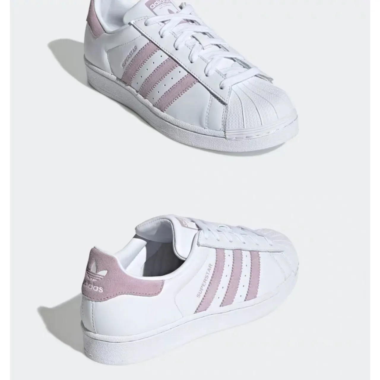 Adidas Superstar White y Dusty Pink Zapatillas Lifestyle 23