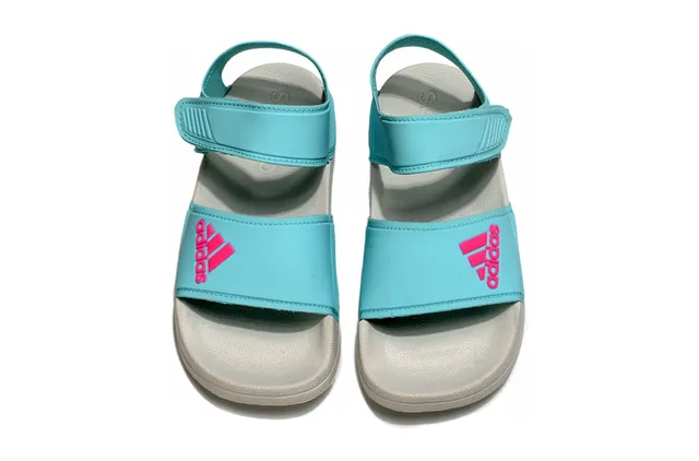 Adidas Two-Strap Velcro Sandals Kids Casual Sandals 10