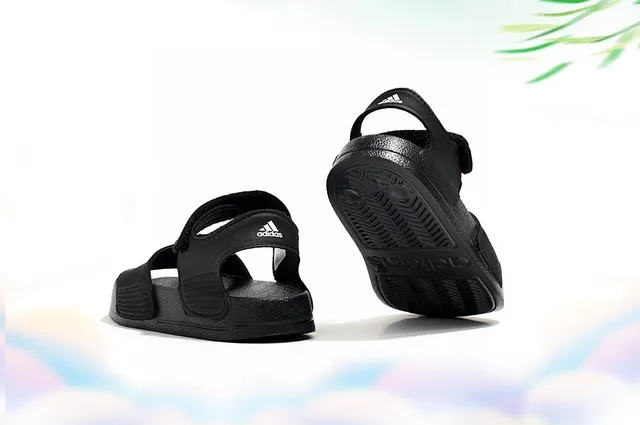 Adidas Two-Strap Velcro Sandals Kids Casual Sandals 23