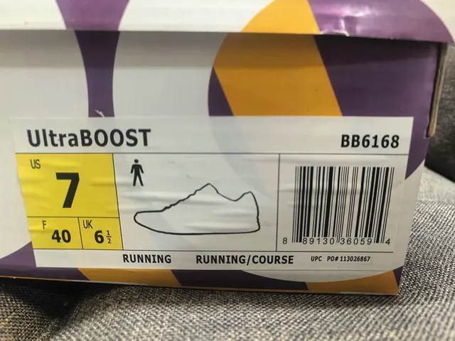 Adidas Ultraboost Chaussures de running noir tricoté 22