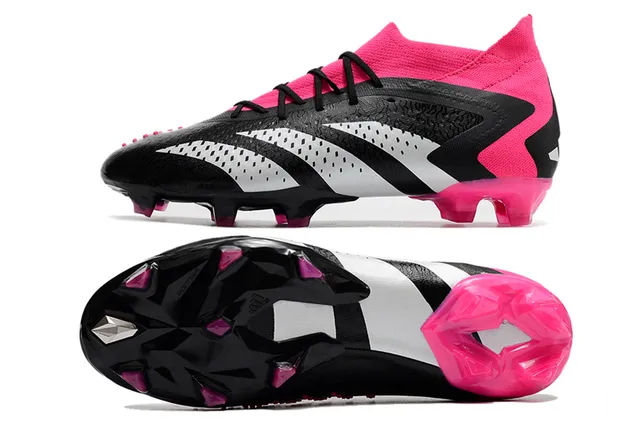 Adidas X Black Pink غير متناظر شرائط متداخلة ربطة كالجورب أرض صلبة أحذية كرة القدم 2