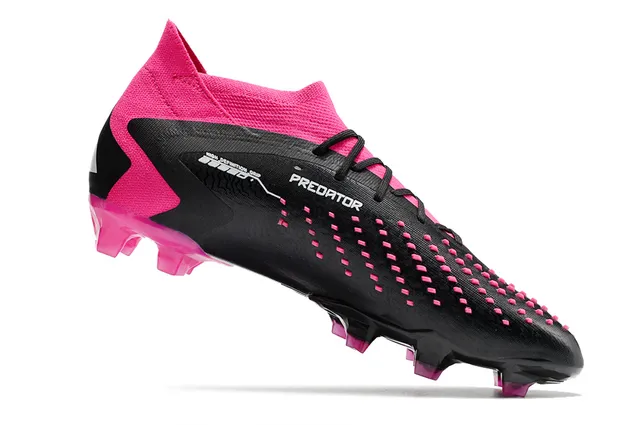 Adidas X Black Pink غير متناظر شرائط متداخلة ربطة كالجورب أرض صلبة أحذية كرة القدم 3