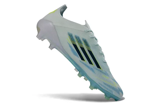Adidas X স্পার্কফ্লুয়েন্স সাদা নীল সবুজ ফার্ম গ্রাউন্ড ফুটবল জুতো 2