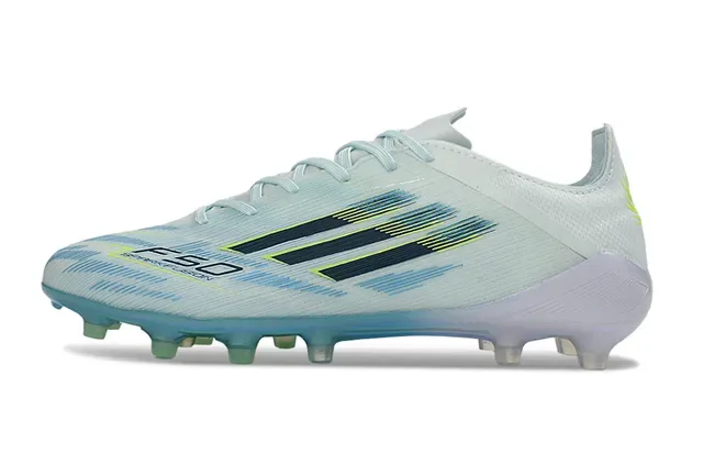 Adidas X স্পার্কফ্লুয়েন্স সাদা নীল সবুজ ফার্ম গ্রাউন্ড ফুটবল জুতো 7