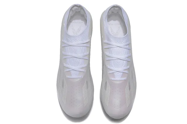 Adidas X Speedflow Chaussures de football blanches pour terrain ferme 2