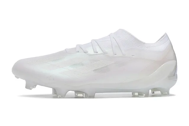 Adidas X Speedflow Chaussures de football blanches pour terrain ferme 8