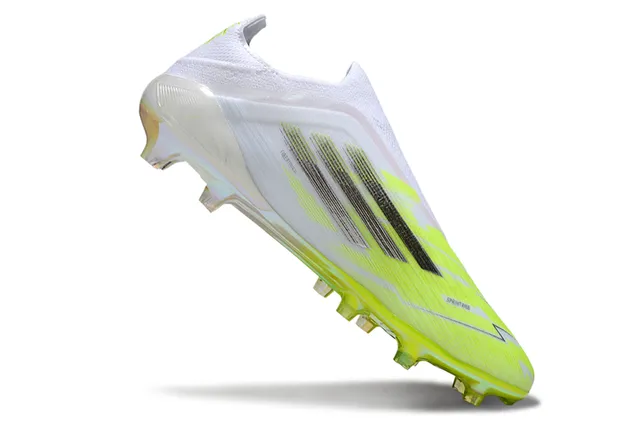 Adidas X Speedflow White Neon Lime Green Firm-Ground Sapatos de futebol 2