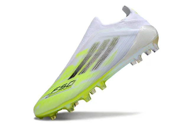 Adidas X Speedflow White Neon Lime Green Firm-Ground Sapatos de futebol 3