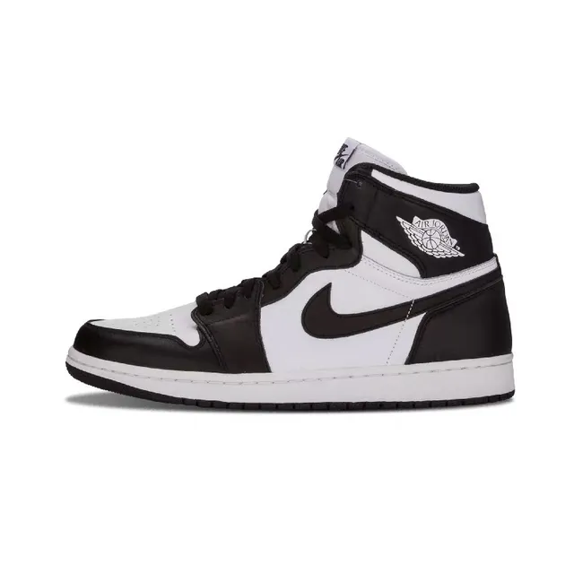 Air Jordan 1 黑白高帮篮球鞋 6