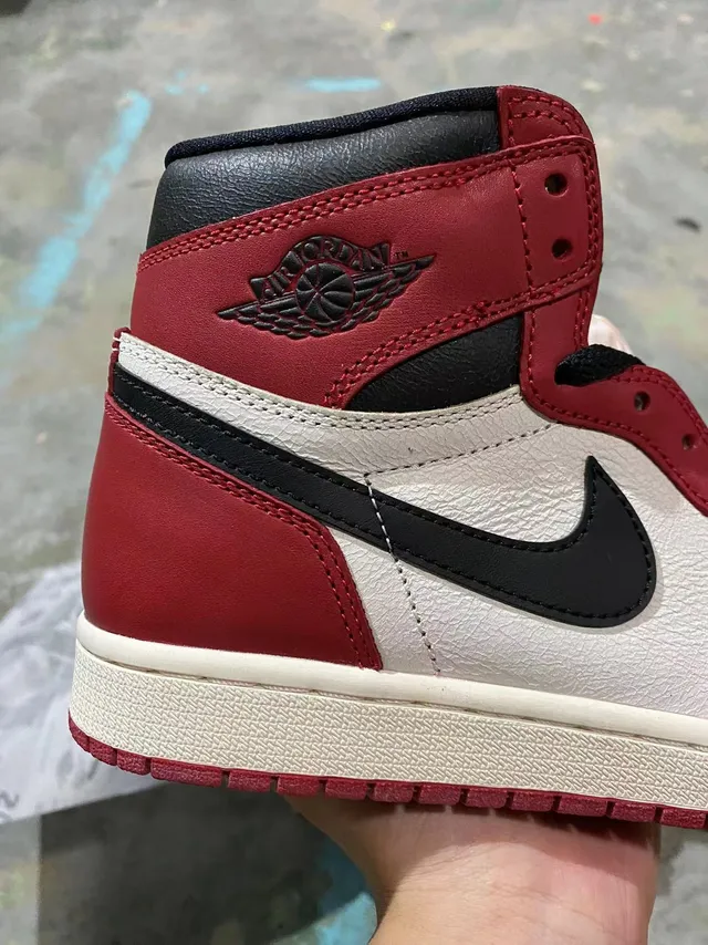 Air Jordan 1 High Red White Black Chaussures de Basketball 7