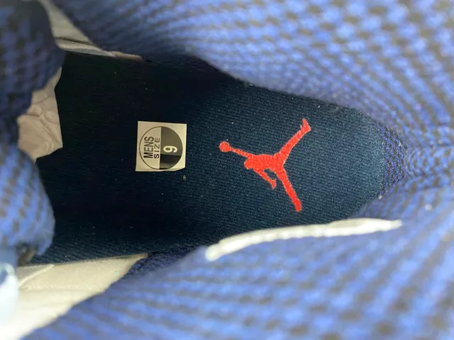 Air Jordan 10 白色海军蓝浅蓝色篮球鞋 7