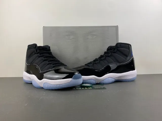 Air Jordan 11 Black Concord Basketball Shoes 14
