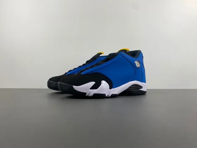Air Jordan 14 Royal Blue Black White Basketball Shoes 10
