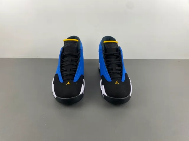 Air Jordan 14 Royal Blue Black White Basketball Shoes 11