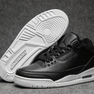 Zapatillas de baloncesto Air Jordan 3 negro y blanco