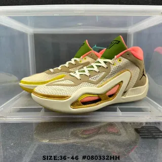Air Jordan 37 বেইজ গ্রিন হাই-টপ সিলুয়েট মেশ এবং সিন্থেটিক ওভারলে কনস্ট্রাকশন বাস্কেটবল জুতো