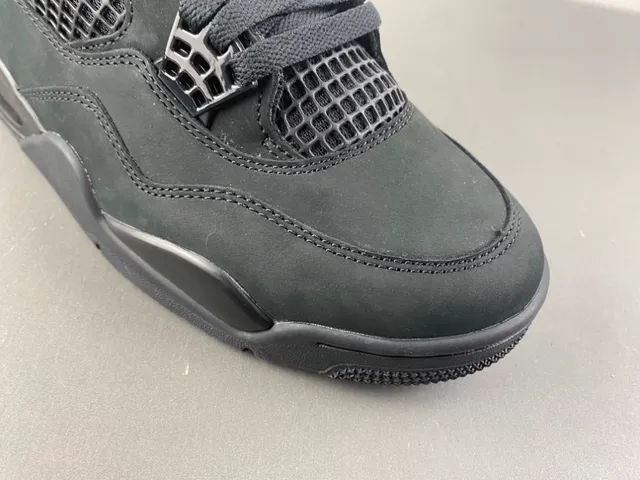 Air Jordan 4 单色黑篮球鞋 2