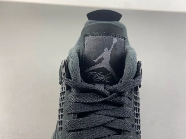 Air Jordan 4 单色黑篮球鞋 6