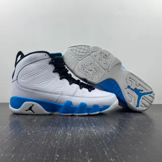 Air Jordan 9 সাদা নীল কালো বাস্কেটবল জুতো