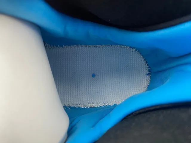 Air Jordan 9 Zapatillas de baloncesto blanco azul negro 12