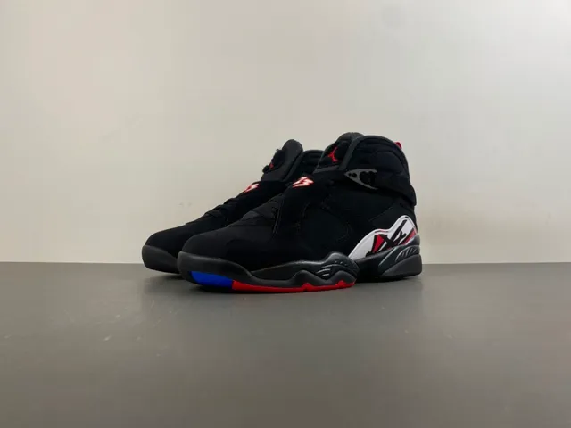 Air Jordan Chaussures de Basket Noir et Rouge Hautes à Sangle 10