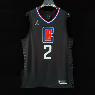Air Jordan LA Clippers Announcement Edition Black Jersey
