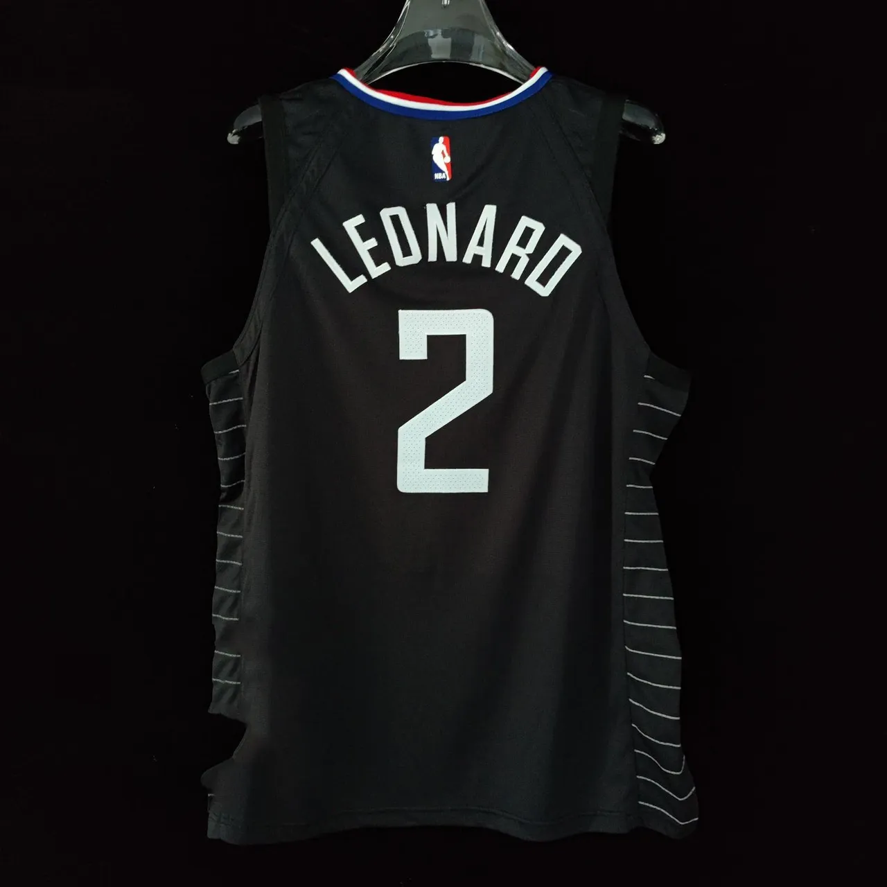Camiseta negra Air Jordan LA Clippers Announcement Edition 3