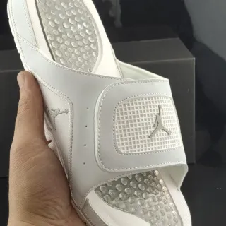Air Jordan Slide blanco translúcido Pod footbed zapatilla