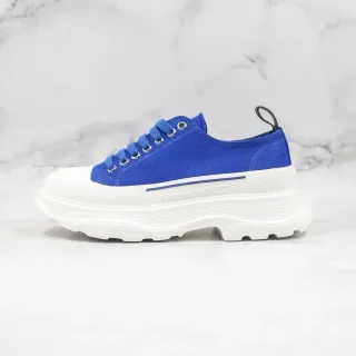 Alexander McQueen ओवरसाइज्ड स्नीकर रॉयल ब्लू व्हाइट लाइफस्टाइल स्नीकर