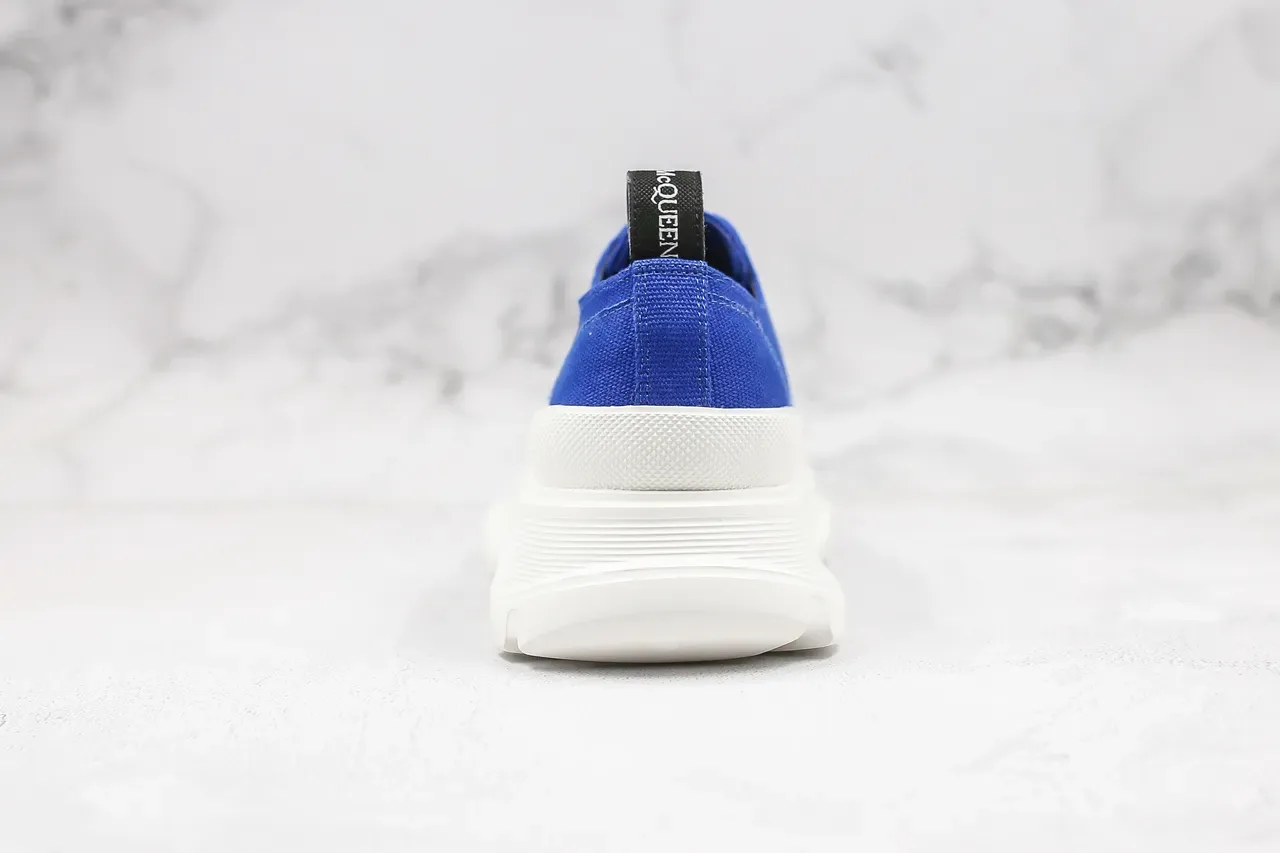Alexander McQueen Oversized Sneaker Royal Blue White Lifestyle Sneakers 5