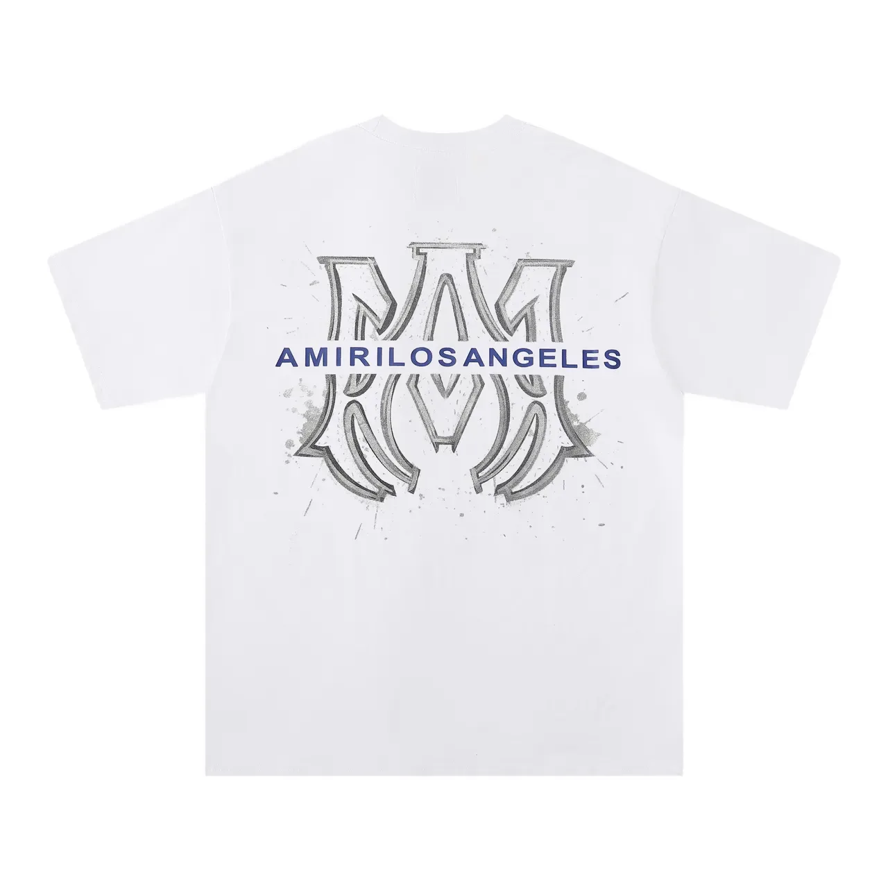 Amiri Graphic Print Distressed Monogram T-Shirt 10
