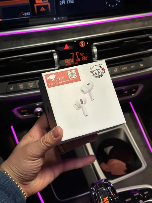 Apple AirPods Pro (2nd generation) White نصائص أذن سيليكونية بتصميم ساق مدمج TWS Earbuds 9