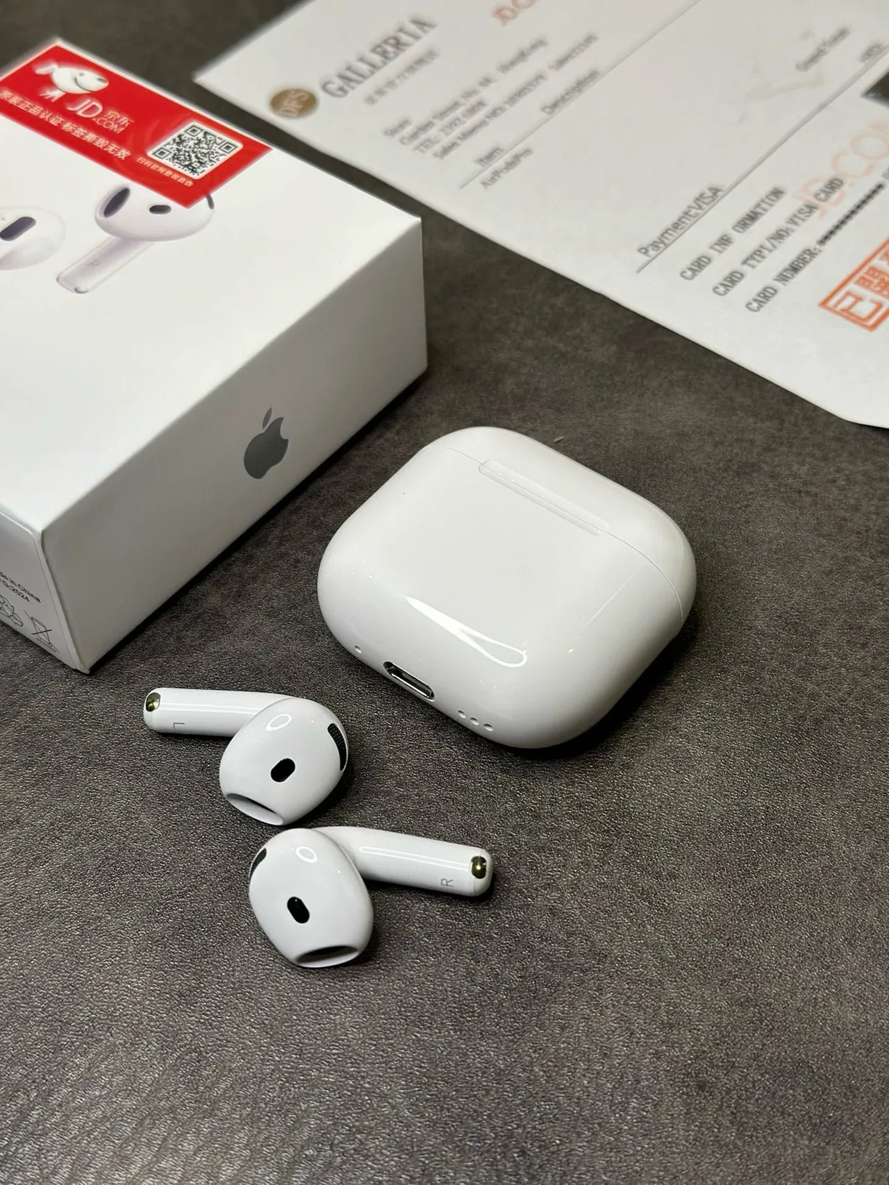 Apple 白黑 茎式 紧凑型 TWS 耳机 7