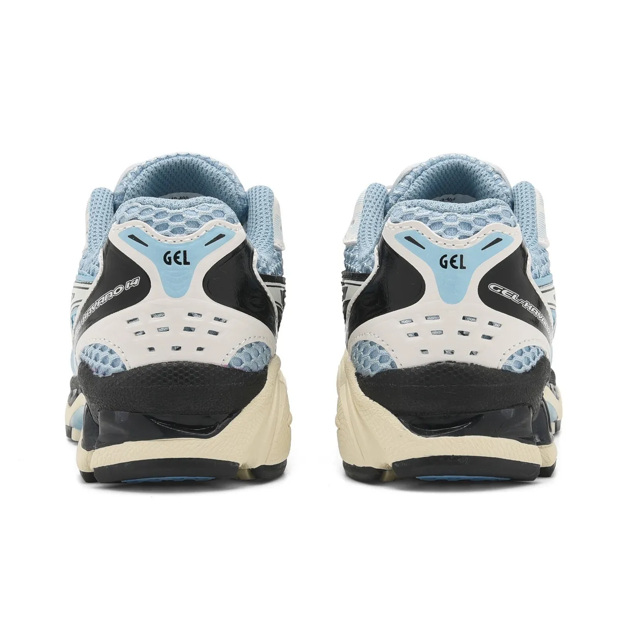 ASICS Gel-Kayano Preto Prata Superior Malha-Sintético Estruturado Gaiola de Estabilidade Medial Tênis de Corrida 8