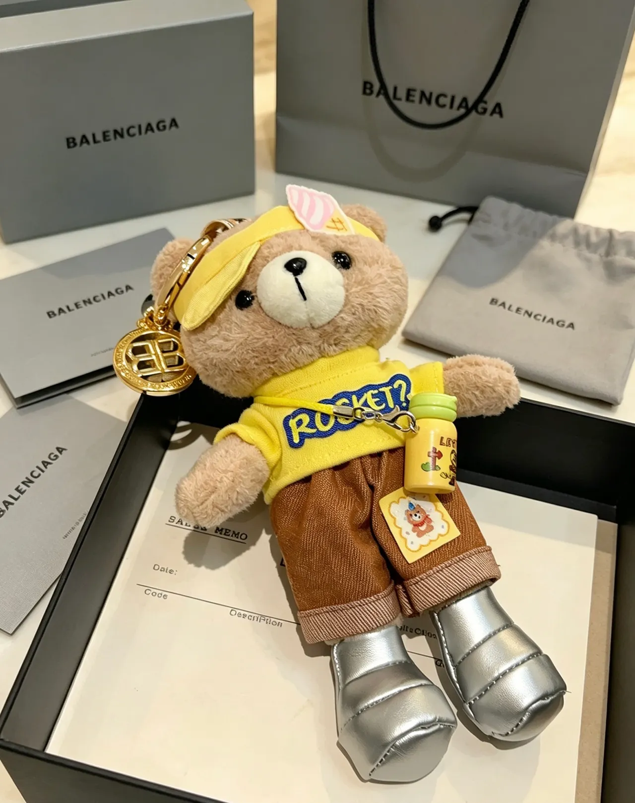 Balenciaga Le Cagole Black Gold 穹顶造型手提波士顿包 5