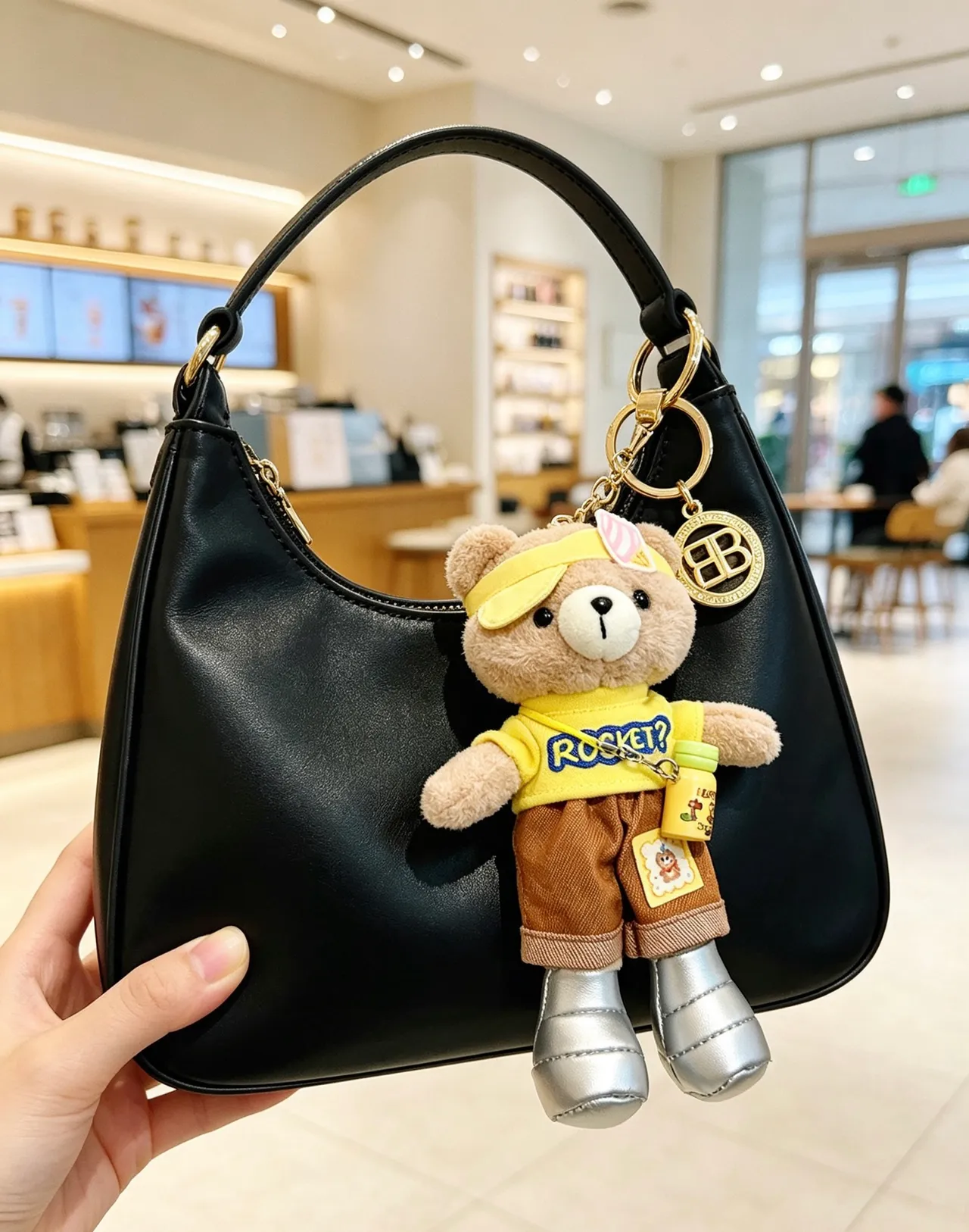 Balenciaga Le Cagole Black Gold 穹顶造型手提波士顿包 6