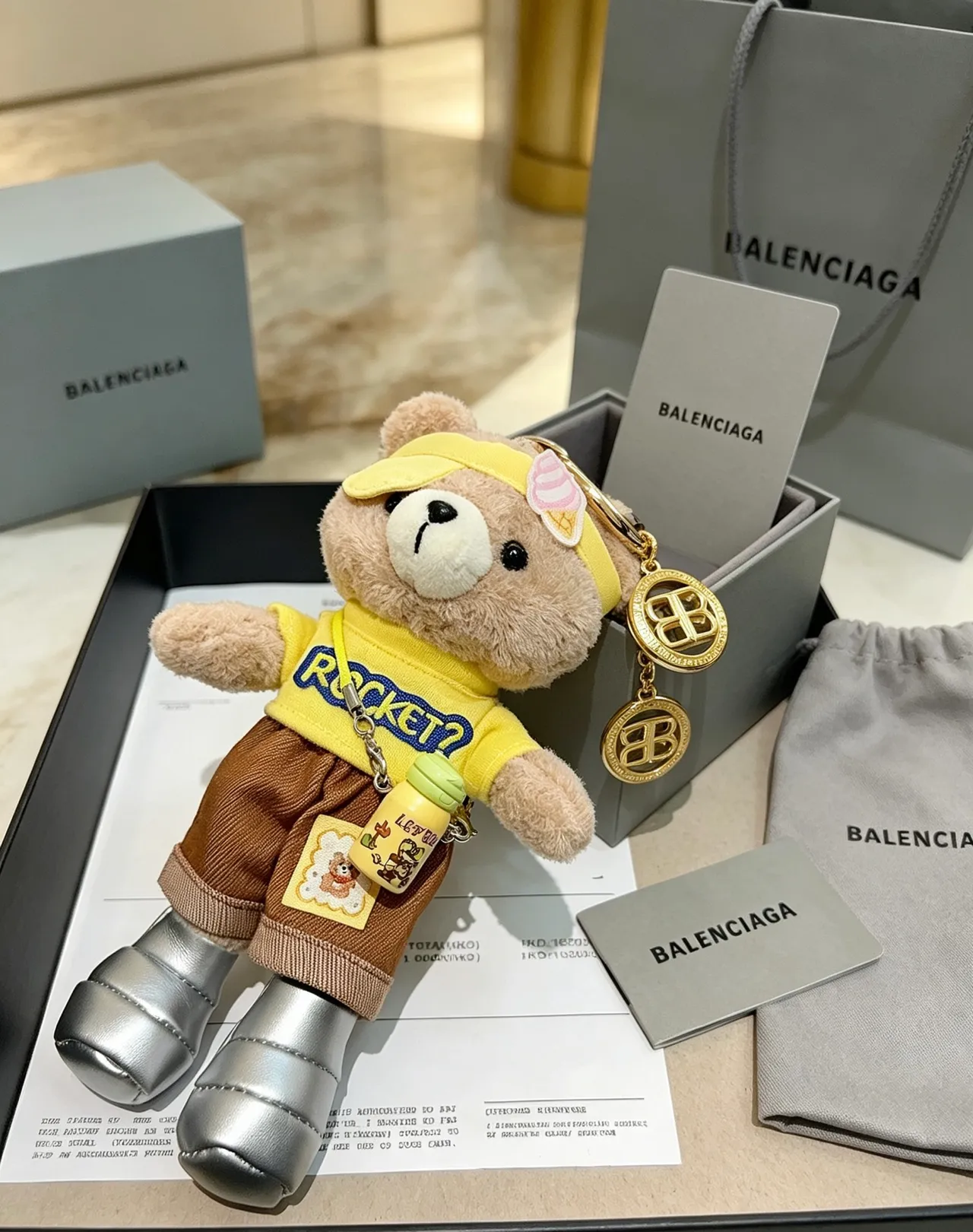 Balenciaga Le Cagole Black Gold 穹顶造型手提波士顿包 7