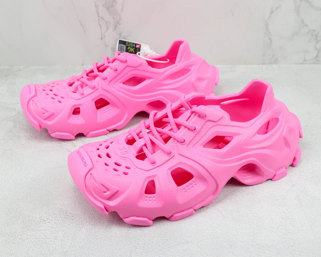 Balenciaga Speed Trainer Pink Chunky Sneaker 4